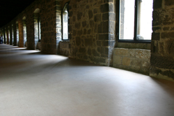 Farbiger Boden im Halberstädter Domkloster
