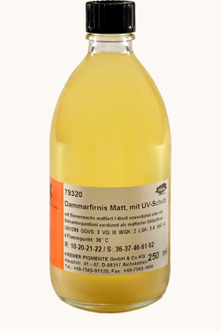 Dammarfirnis mattiert, mit UV-Schutz