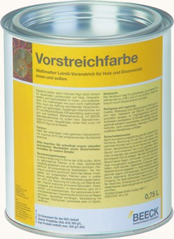 BEECK Vorstreichfarbe