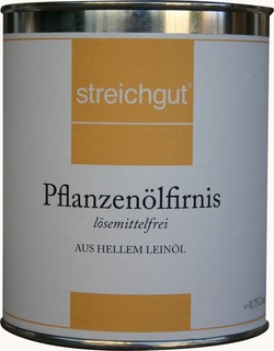 Pflanzenölfirnis¹¹