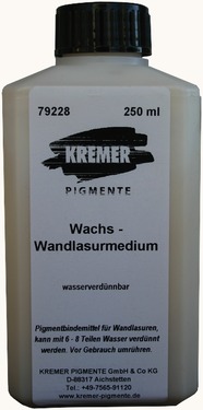 Wachs-Wandlasurmedium